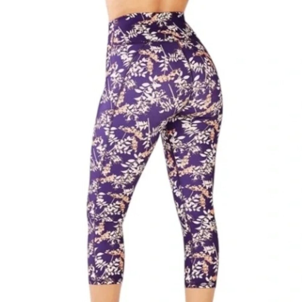 Fabletics Salar Printed Powerhold Capri In Size X… - image 1
